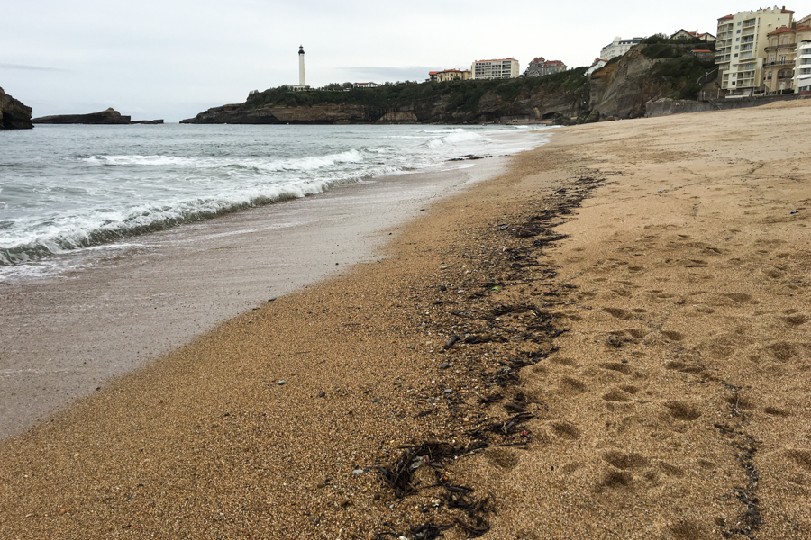 playa contaminada